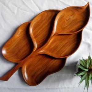 Wooden 15 inch Trinket Tray